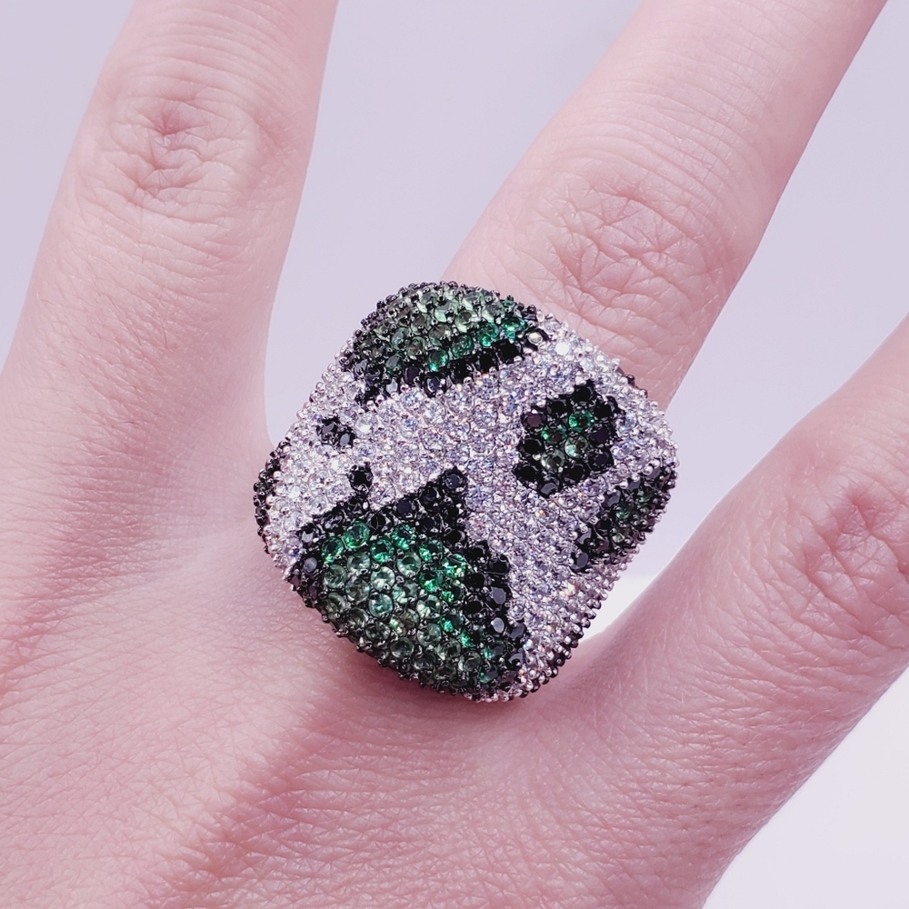 Modern Statement Ring - Picture 3 of 8